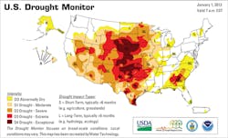3602 Us Drought Monitor Chart 3602 Us Drought Monitor Chart