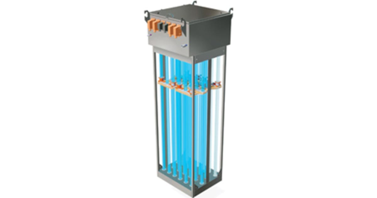 UV vertical lamp system | Water Technology
