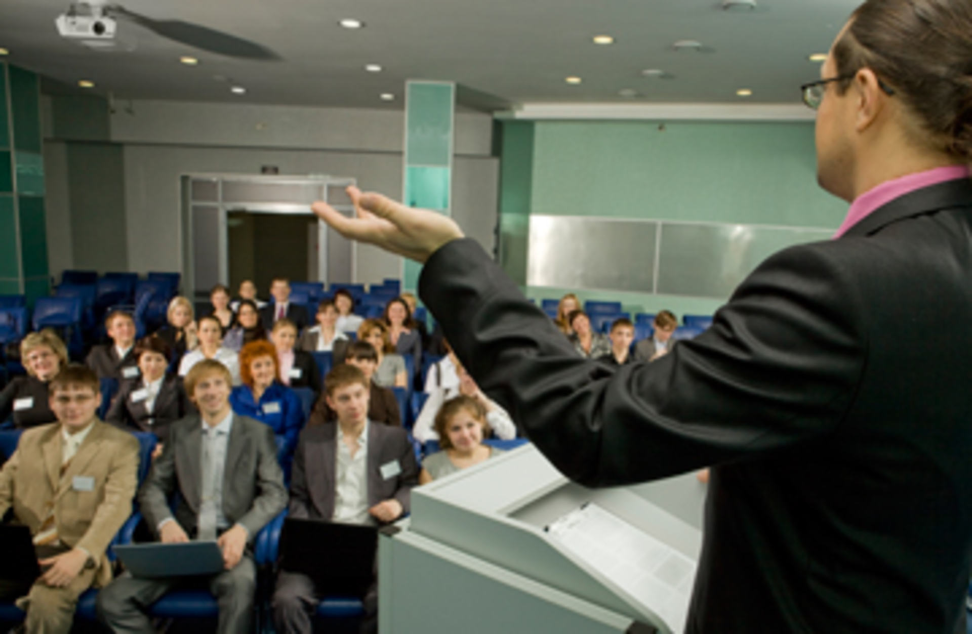 conference; speaker; audience