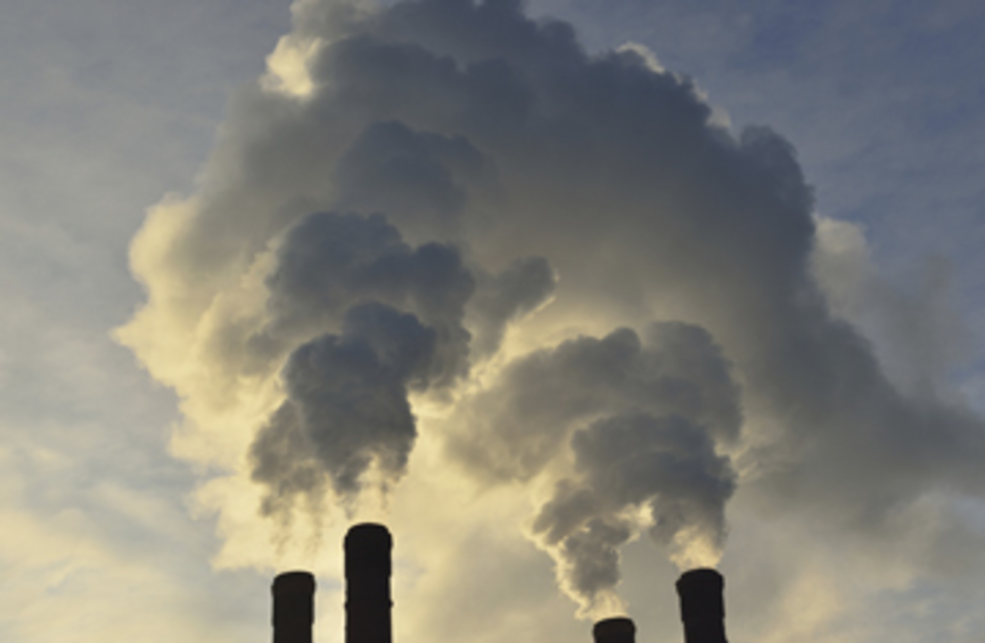 factory; steam; smokestack