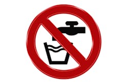 contaminant; do not drink contaminant; do not drink