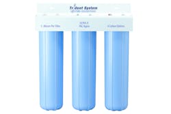 United Filters&rsquo; Trident Whole House, Three-Stage Water Filtration System