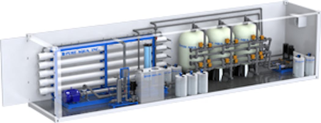 Adesal Containerized Reverse Osmosis Systems Left