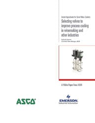 Asco Wine Cooling Valve Selection White Paper Page 1 Asco Wine Cooling Valve Selection White Paper Page 1