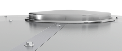 Cst Flush Batten Aluminum Geodesic Dome