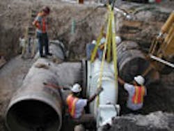 Hobas Pipe Mating To Flange Hobas Pipe Mating To Flange