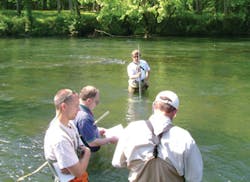 Hydropower 1 Study To Determine Stream Flow Needs Below Hydropower Dam Saluda River Sc Credit Gerrit Jobsis Hydropower 1 Study To Determine Stream Flow Needs Below Hydropower Dam Saluda River Sc Credit Gerrit Jobsis