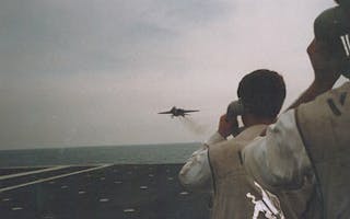 Leader Jm F14 Jet Landing