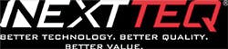 Nextteq Nx Logo In White And Red Med Blk Background Nextteq Nx Logo In White And Red Med Blk Background