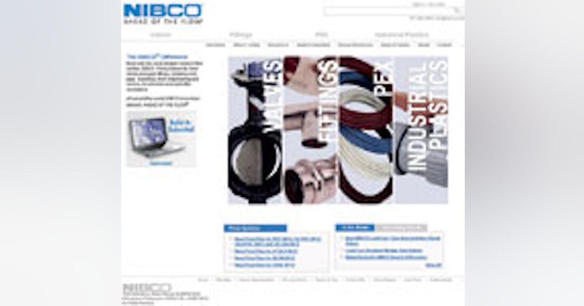Valves, fittings NIBCO Inc. Water Technology