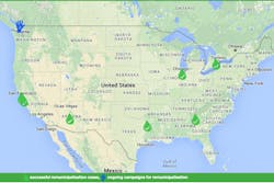 This map from remunicipalisation.org shows recent water utility remunicipalisation. This map from remunicipalisation.org shows recent water utility remunicipalisation.