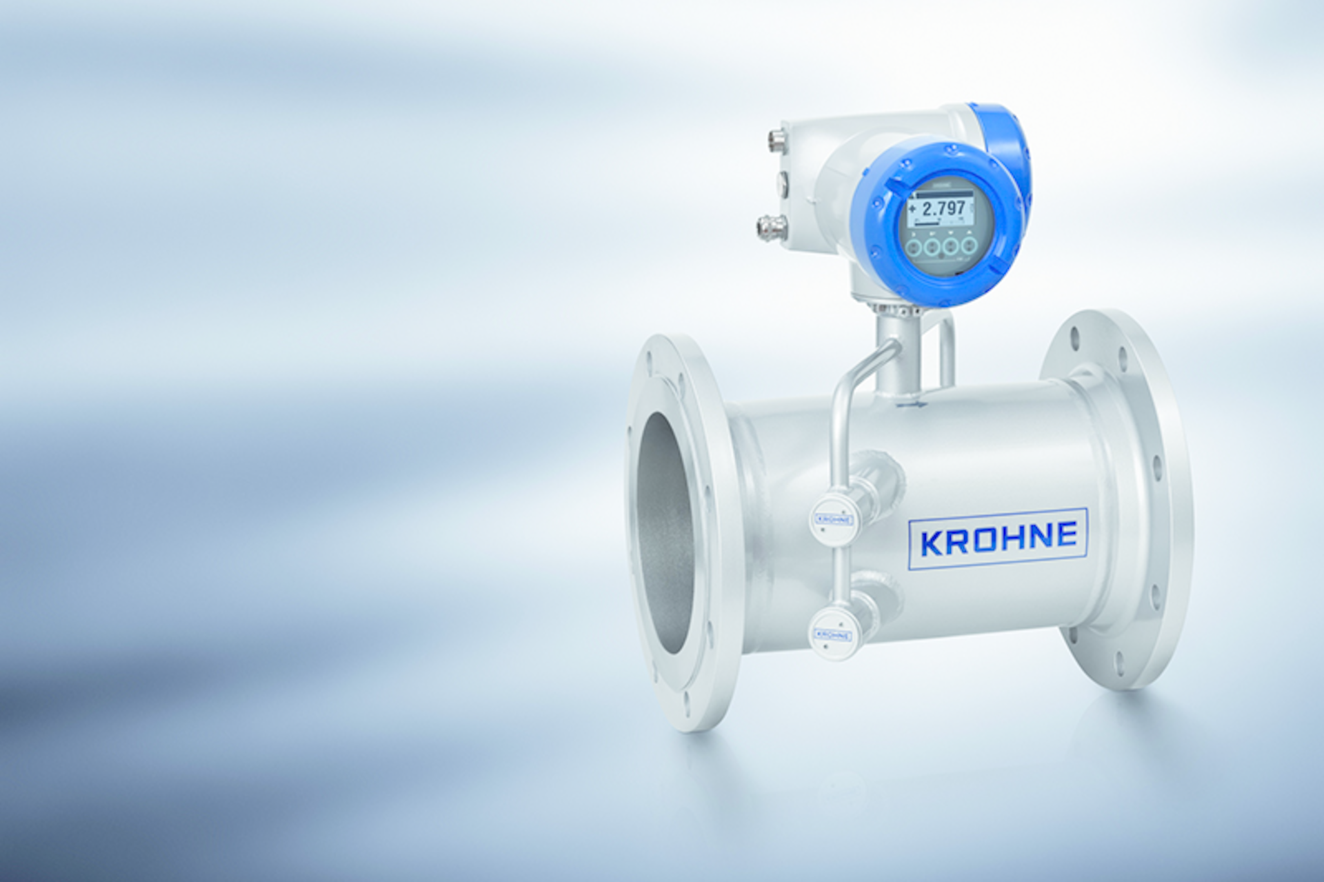 Ultrasonic measurement technology is gaining industry acceptance, measuring gas content, flow and temperature at the same time. Courtesy of KROHNE Inc.