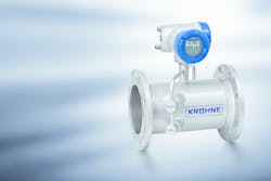 Ultrasonic measurement technology is gaining industry acceptance, measuring gas content, flow and temperature at the same time. Courtesy of KROHNE Inc.