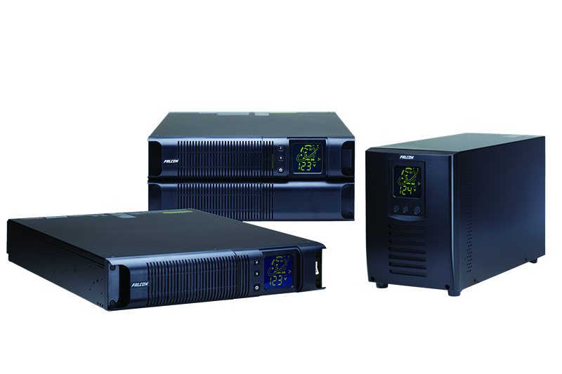 Unlike industrial uninterruptible power supplies, like the above, office-grade UPS are not meant to operate reliably in high temperature and corrosive gas environments. Courtesy of Falcon Electric