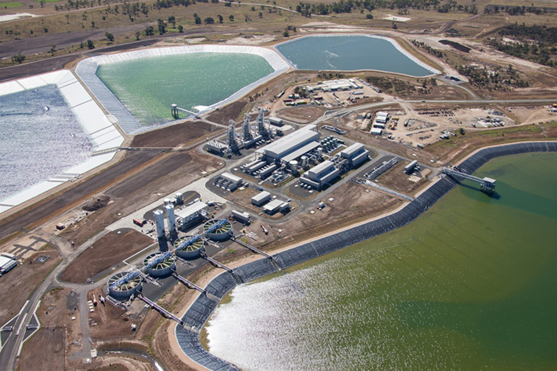 QGC&rsquo;s Northern Water Treatment Plant near Wandoan in Queensland, Australia, was named Industrial Project of the Year at the Global Water Awards. Photo courtesy of QGC.