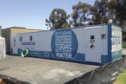 Xylem’s MiProTM Pilot Plant is fully containerized and offers the opportunity to test and select the best AOP based on project requirements. Xylem’s MiProTM Pilot Plant is fully containerized and offers the opportunity to test and select the best AOP based on project requirements.