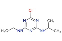 Figure 1. The chemical structure of atrazine Figure 1. The chemical structure of atrazine
