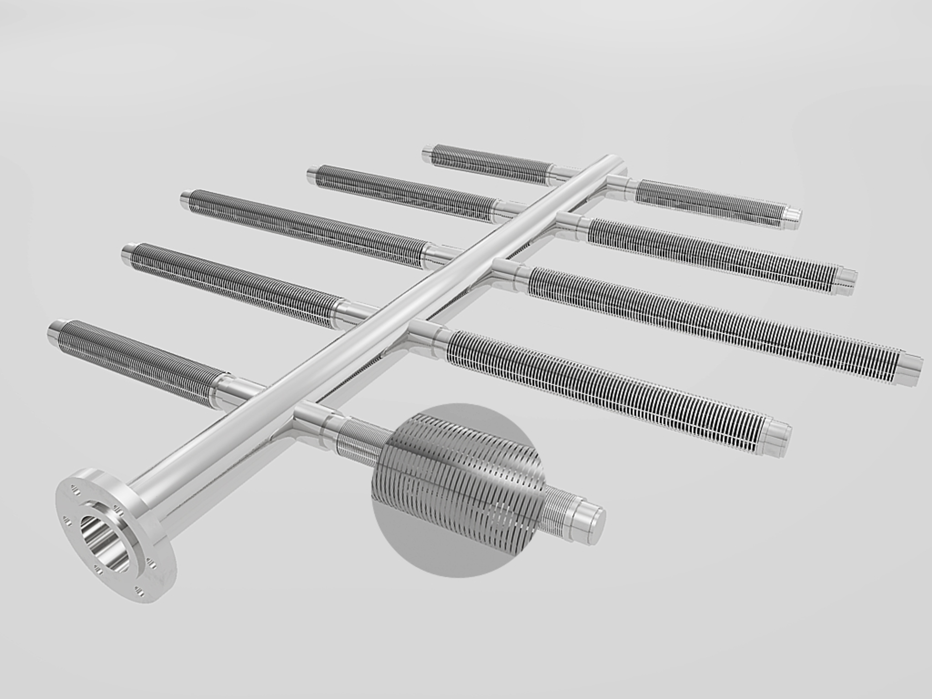Wedge wire pipe-based header lateral system | All images courtesy of Newark Wire Cloth Co. Inc.