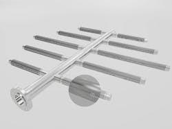 Wedge wire pipe-based header lateral system | All images courtesy of Newark Wire Cloth Co. Inc. Wedge wire pipe-based header lateral system | All images courtesy of Newark Wire Cloth Co. Inc.