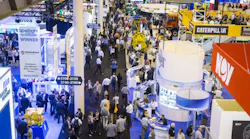 OTC 2016 attendees and speakers on the exhibit floor at the Offshore Technology Conference