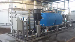 Side view of the RO system. Courtesy of RWL Water