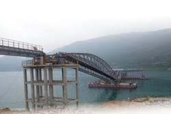 Pipeline from the dock. All images courtesy of Singer Valve Pipeline from the dock. All images courtesy of Singer Valve