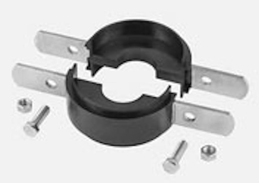 Insulated riser clamp Water Technology