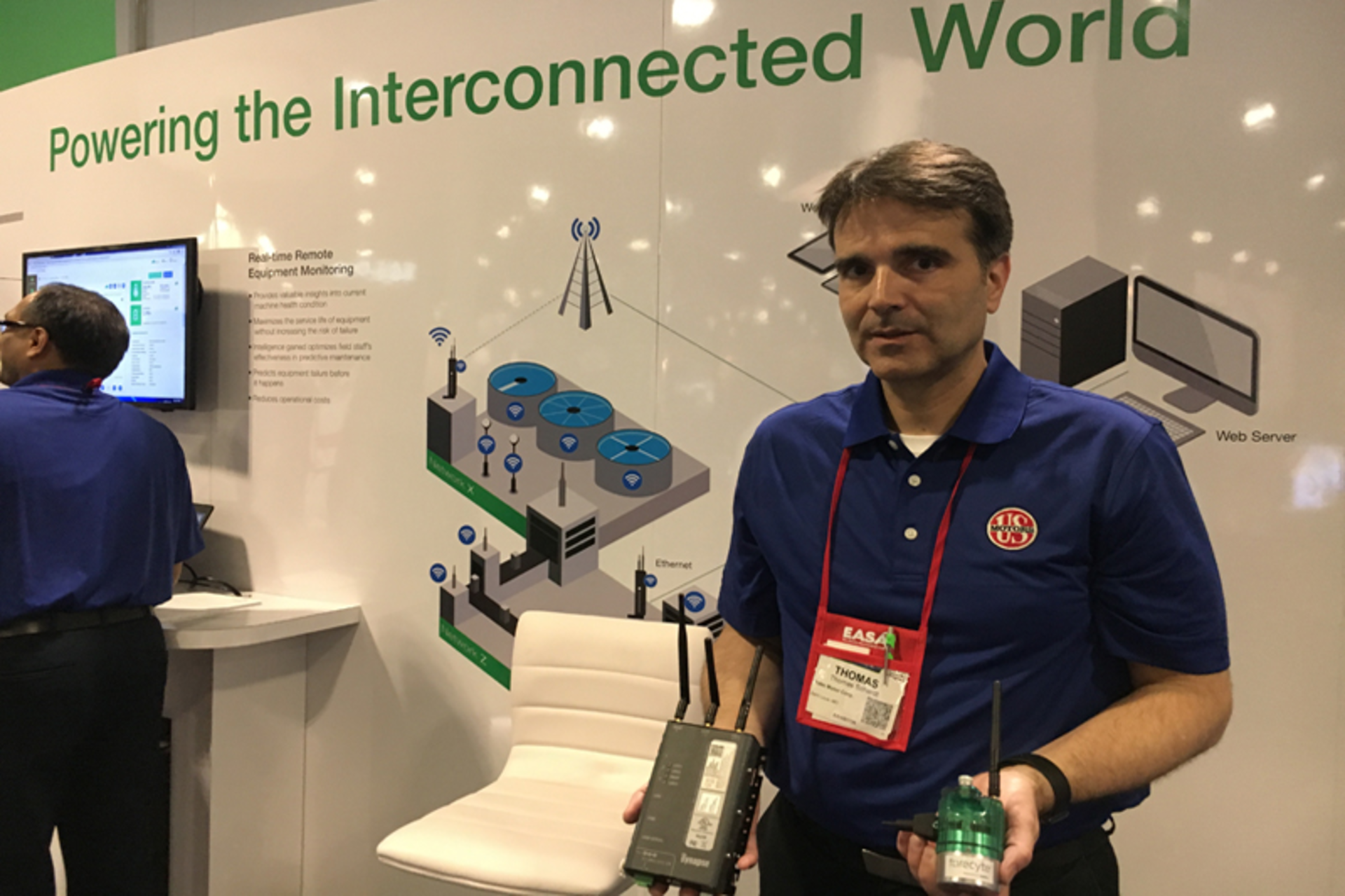 During the 2017 EASA Convention in Tampa, Florida, Nidec Motor Corporation launched a platform called FORECYTE, which leverages battery-powered wireless sensors and a network interface to measure vibration and temperature on rotating equipment. It is a practical IIoT solution that is particularly well-suited for water and wastewater systems.