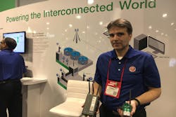 During the 2017 EASA Convention in Tampa, Florida, Nidec Motor Corporation launched a platform called FORECYTE, which leverages battery-powered wireless sensors and a network interface to measure vibration and temperature on rotating equipment. It is a practical IIoT solution that is particularly well-suited for water and wastewater systems. During the 2017 EASA Convention in Tampa, Florida, Nidec Motor Corporation launched a platform called FORECYTE, which leverages battery-powered wireless sensors and a network interface to measure vibration and temperature on rotating equipment. It is a practical IIoT solution that is particularly well-suited for water and wastewater systems.