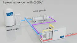 Linde oxygen recovery system. Graphic courtesy of Linde LLC