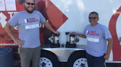 Members of Team Rubicon getting ready to put the Wilo pumps to use in Northern Illinois. Image courtesy of Wilo