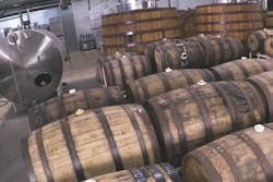 Northern United Brewing Company brews the North Peak Brewing Co. and Jolly Pumpkin Artisan Ales brands. As of 2017, it produces almost 10,000 barrels of beer annually. Images courtesy of Northern United Brewing Company, Cambrian Innovation Northern United Brewing Company brews the North Peak Brewing Co. and Jolly Pumpkin Artisan Ales brands. As of 2017, it produces almost 10,000 barrels of beer annually. Images courtesy of Northern United Brewing Company, Cambrian Innovation