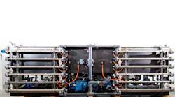 Electro Water Separation (EWS) is a highly scalable, continuous process that uses electricity in small, programmed doses to gather oils and suspended solids for an easy removal via mechanical raking off the surface of water. All graphics courtesy of OriginClear