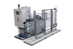 Ultrafiltration unit. All images courtesy of PRAB Ultrafiltration unit. All images courtesy of PRAB