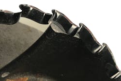 Serrated wear plate. All images courtesy of Weir Serrated wear plate. All images courtesy of Weir