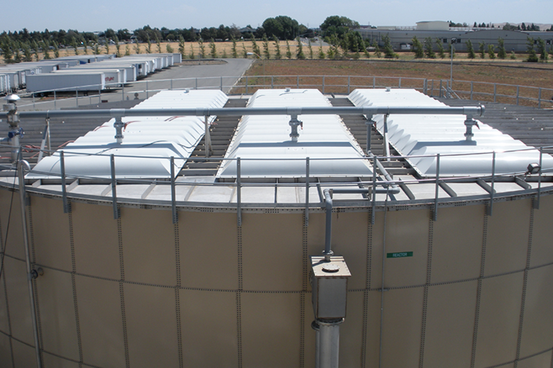 GWE&rsquo;s anaerobic wastewater pretreatment technology achieves high effluent quality from high-strength brewery wastewater. Image courtesy of GWE