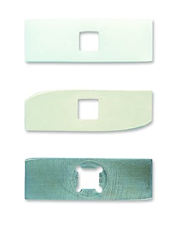 Figure 3. Wear factors based on the sand-slurry process: (top) PE-UHMW = 1; (middle) PP = 7; (bottom) steel = 1.6 Figure 3. Wear factors based on the sand-slurry process: (top) PE-UHMW = 1; (middle) PP = 7; (bottom) steel = 1.6