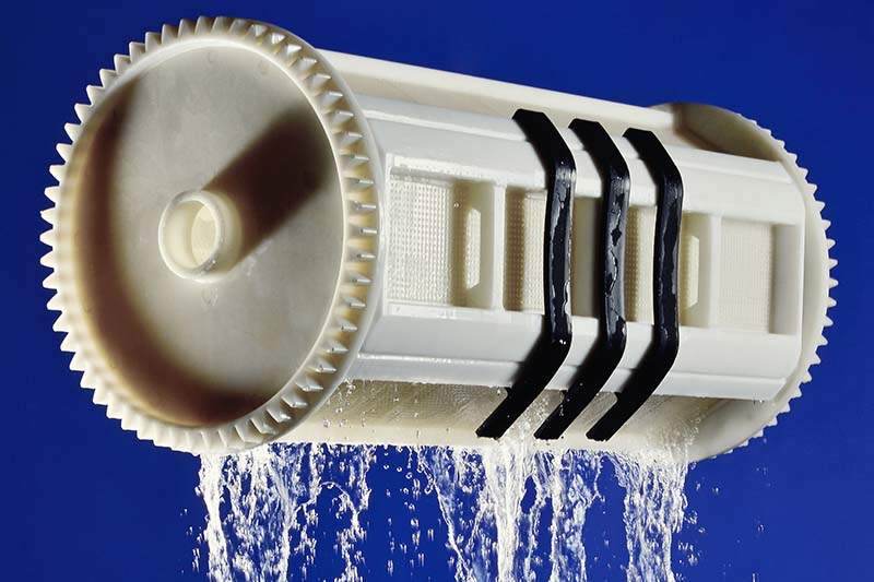 Tubular ultrafiltration is an effective method of removing all of the precipitated metal hydroxide/sulfides/carbonates from a treated wastewater stream. The resulting high-quality permeate can be fed directly to reverse osmosis equipment for reuse. All images courtesy of PRAB