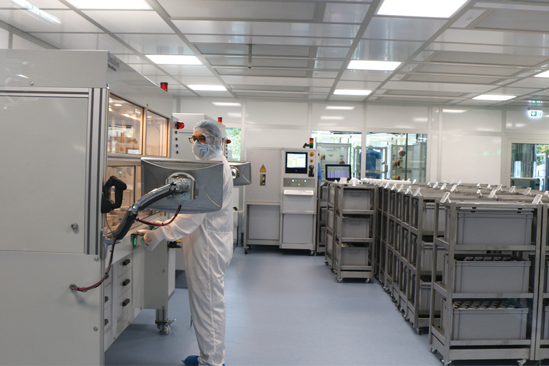 Donaldson Company&rsquo;s single-flow manufacturing facility in Haan, Germany. All graphics courtesy of Donaldson Company