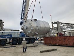 Iww Pasadena Texas 20 000 Reactor Being Installed Iww Pasadena Texas 20 000 Reactor Being Installed