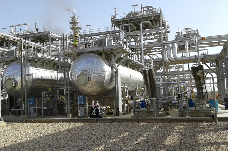 Frames&rsquo; electrostatic coalescers for the MOL Group Duna Refinery. Photo courtesy of Frames