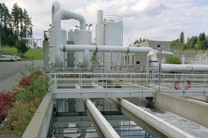 Figure 1. A wastewater treatment plant implemented the Siemens SITRANS Probe LU240 transmitter for accurate readings. All images courtesy of Siemens