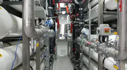 Reverse osmosis mobile unit. Image courtesy of MPW Industrial Services