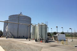 Chino food waste facility in California benefits from Landia’s GasMix digester mixing system. Chino food waste facility in California benefits from Landia’s GasMix digester mixing system.