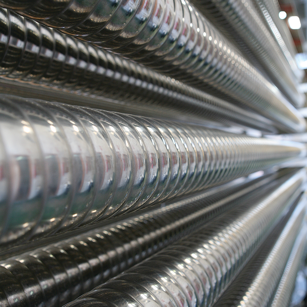 Corrugated tubes have been shown to help reduce many types of fouling.