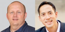 LEFT: Barry Portman, chief operating officer; and RIGHT: Jamie Liang, chief financial officer LEFT: Barry Portman, chief operating officer; and RIGHT: Jamie Liang, chief financial officer