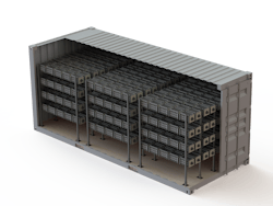 Aquacycl’s packaged treatment plant occupies a smaller footprint than conventional systems. Aquacycl’s packaged treatment plant occupies a smaller footprint than conventional systems.