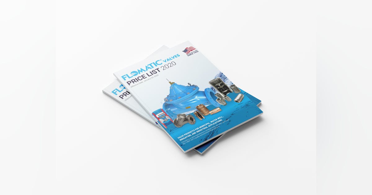 Flomatic Valves Releases 2020 Condensed Valve Catalog Water Technology