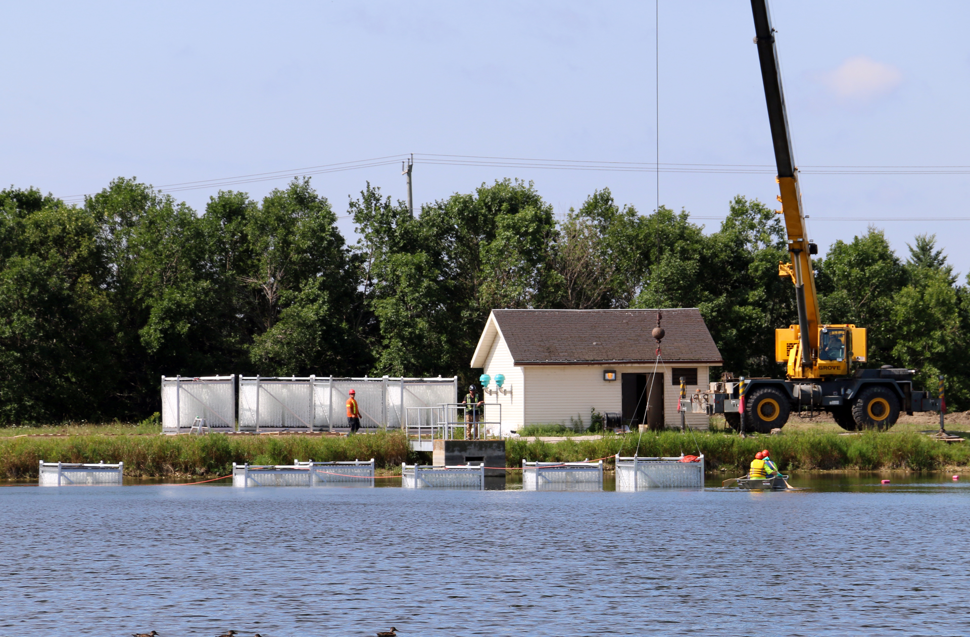 BioCord reactors can be installed directly into a treatment lagoon, helping to keep capital costs low, while dramatically increasing treatment performance.