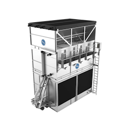 HXV Hybrid Cooler uses up to 70% less water than other water-cooled evaporative equipment. HXV Hybrid Cooler uses up to 70% less water than other water-cooled evaporative equipment.
